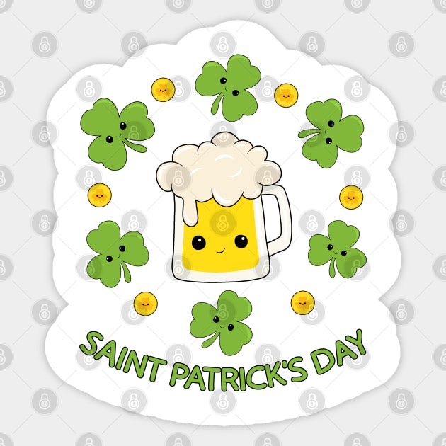 St Patricks day Sticker by valentinahramov